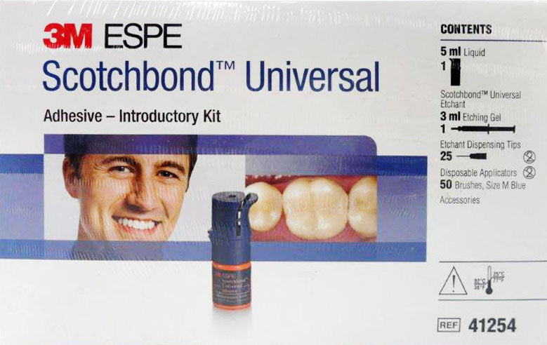 3M ESPE 41254 Scotchbond Universal Adhesive Light Cure Bottle Intro Kit 3M ESPE 41254 Scotchbond Universal Adhesive Light Cure Bottle Intro Kit